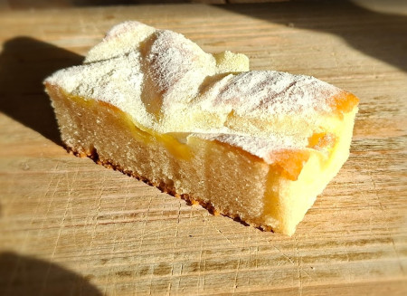 lemon cake slice (vegan) en seizoensproduct!
